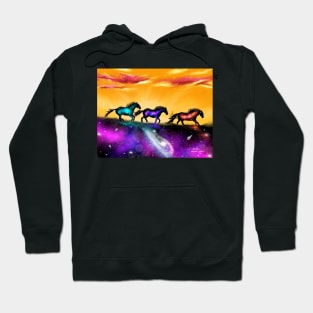 We run the night Hoodie